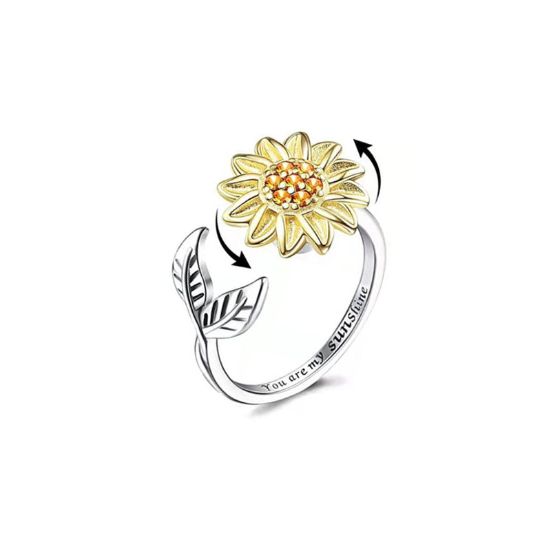 Zonnebloem Spinner Ring