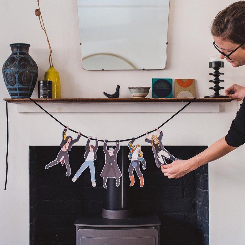 Halloween Santa Carla Vampieren Garland Horror Decoratie