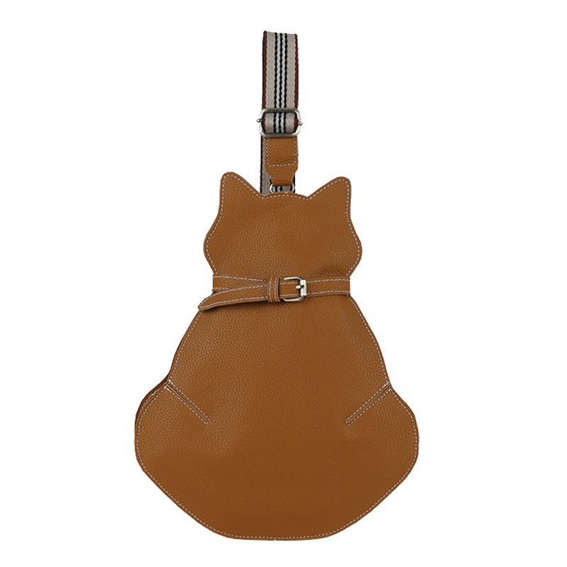 Cross body tas in de vorm van een kat
