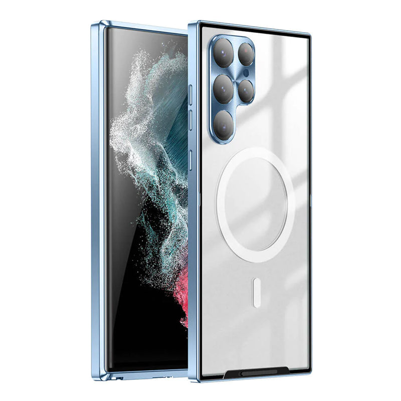 Magnetische Magsafe metalen hoes voor Samsung