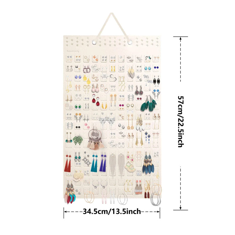 Vilten hangende sieraden organisator