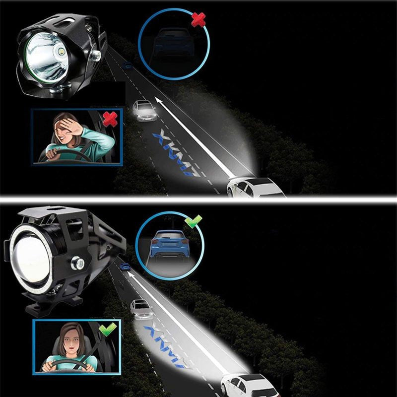 Motorrijlicht LED extra licht