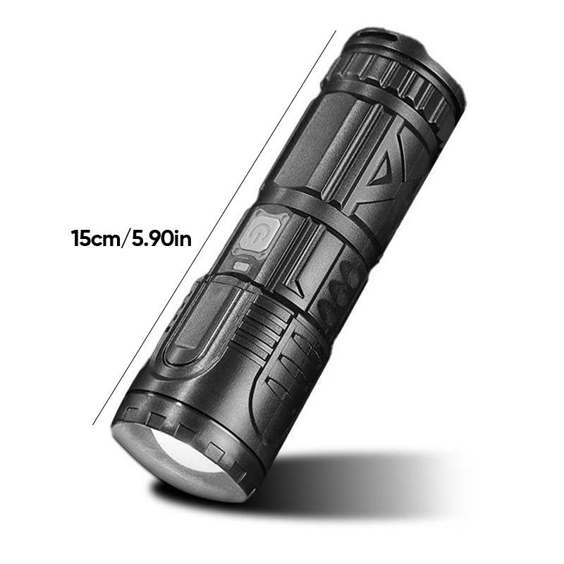 Zoom heldere zaklamp