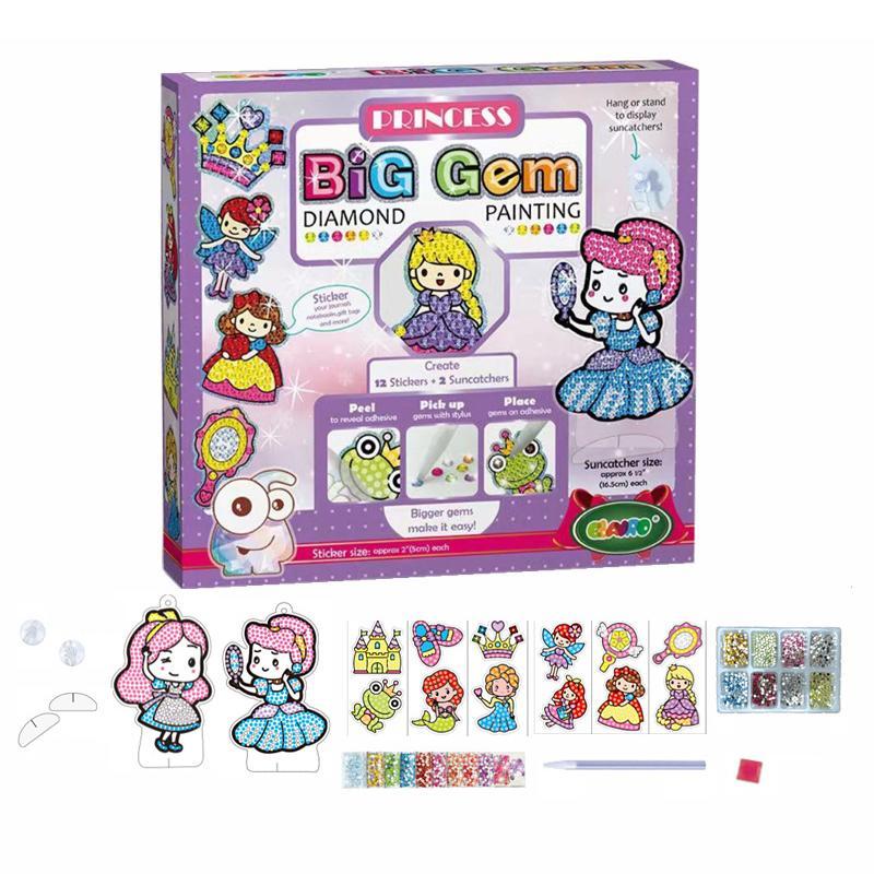 Grote Gem Diamant Schilderen Stickers voor Kinderen