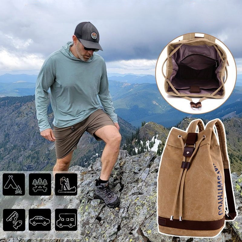 Rugzak met trekkoord met grote capaciteit