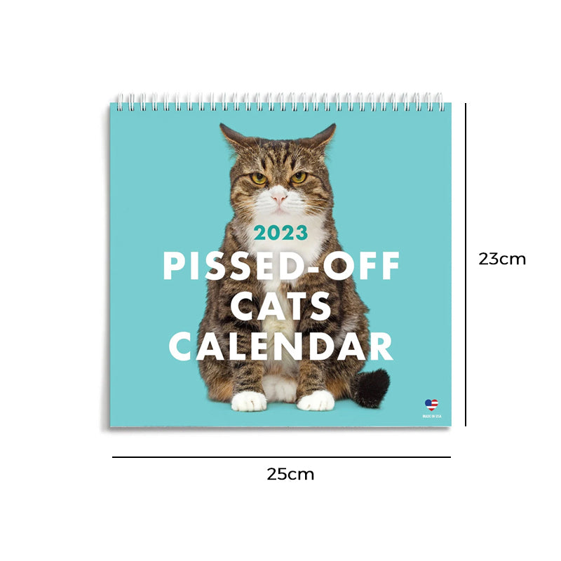 😾Kalender voor pissige katten 2024