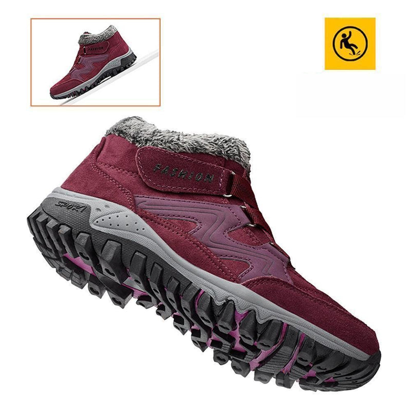 Paar Winter Warm Bontvoering Sneeuwschoenen