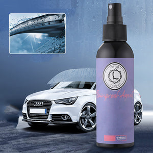 Regenwerend middel voor autoruiten