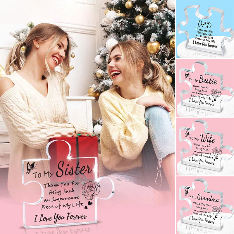 Acryl puzzelornament