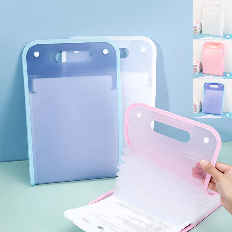 Typared Verticale accordeontas A4 papieren ordner