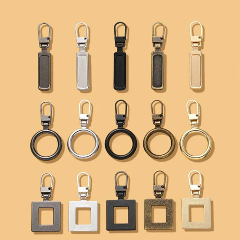 Zonder gereedschap afneembare stijlvolle ritssluiting