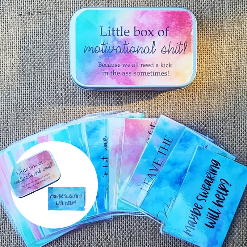 Grappige Motivatiekaart Cadeau (set van 20 stuks)