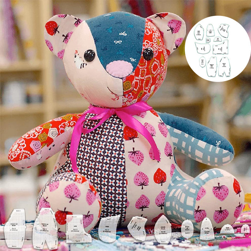 Geheugenbeer sjabloon liniaalset