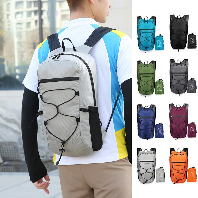 Handige opvouwbare rugzak