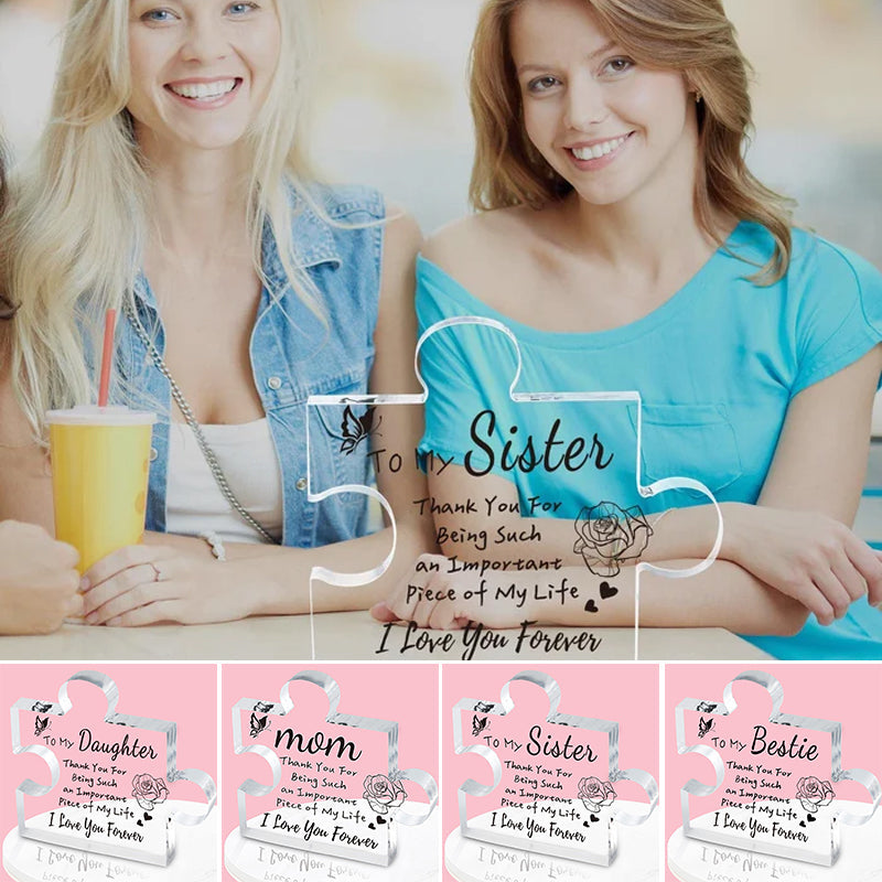 Acryl puzzelornament