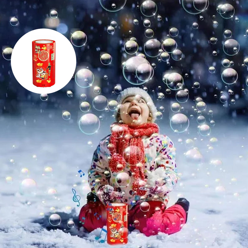 Draagbare vuurwerk bubbelmachine