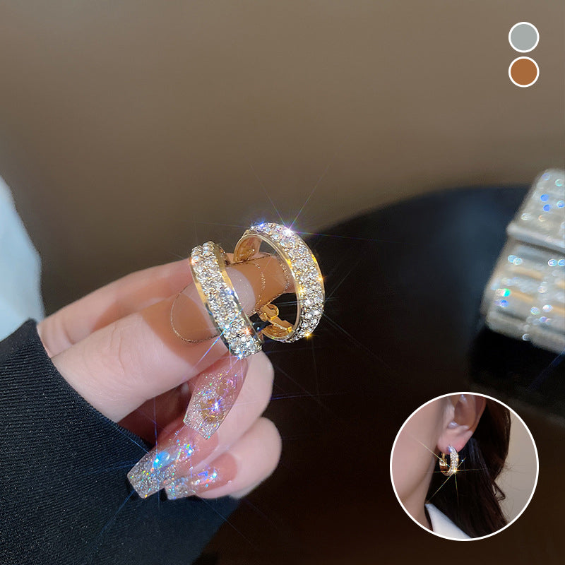 Sparkle kleine oorringen