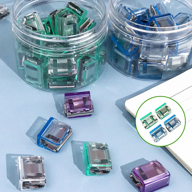 Kleurrijke mini-paperclips