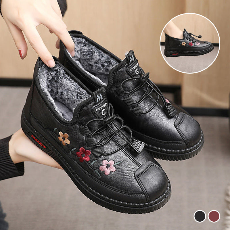Dames Loafers voor Oudere Vrouwen Zacht Warm