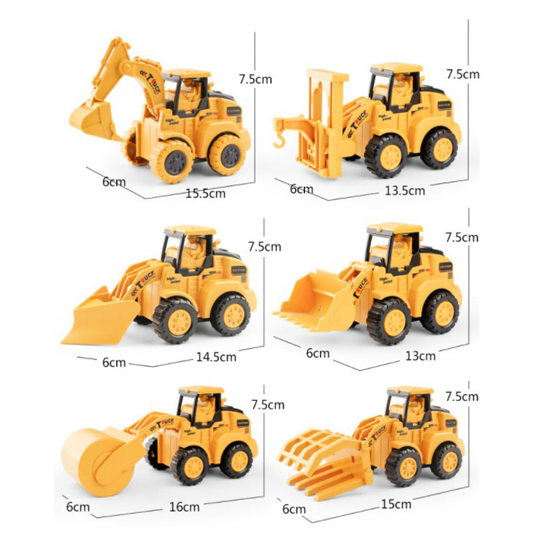 Druk-gedreven techniekvoertuigstuk speelgoed