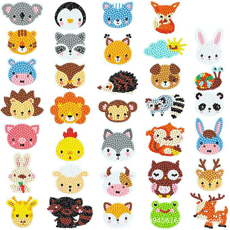 Diamant schilderij gratis stickers