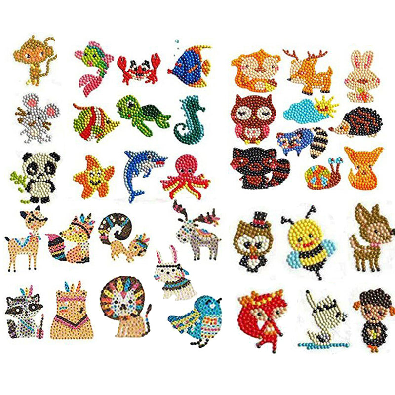 Diamant schilderij gratis stickers