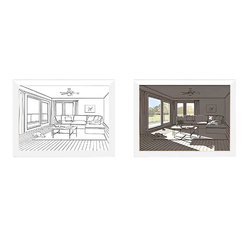Verlichting Schilderij Decoratie