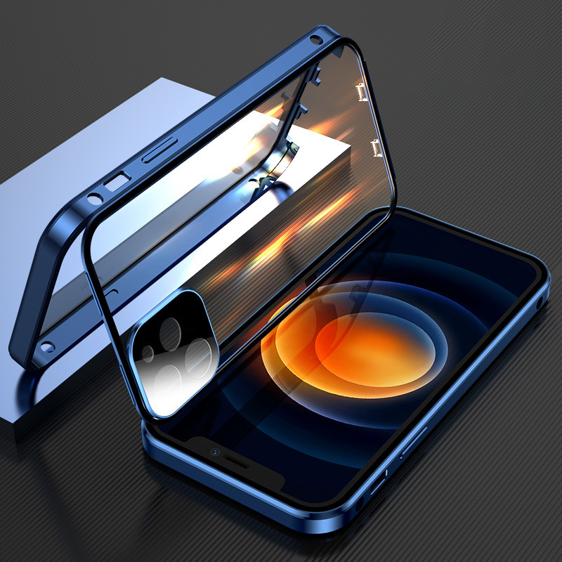 iPhone-hoesje met dubbelzijdige gesp