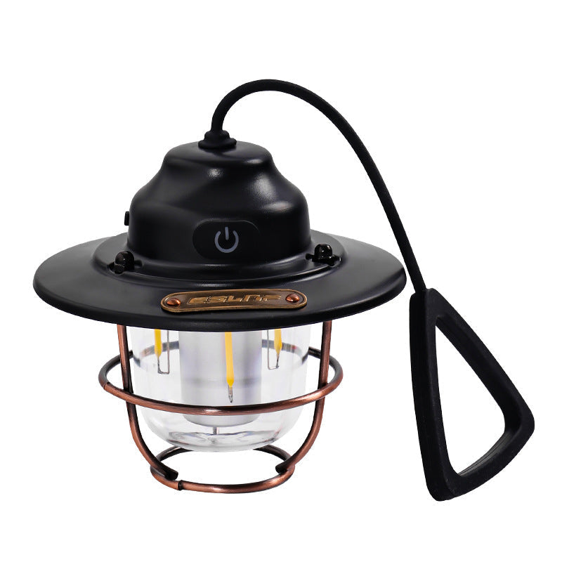 Retro waterdichte LED-kampeerlamp