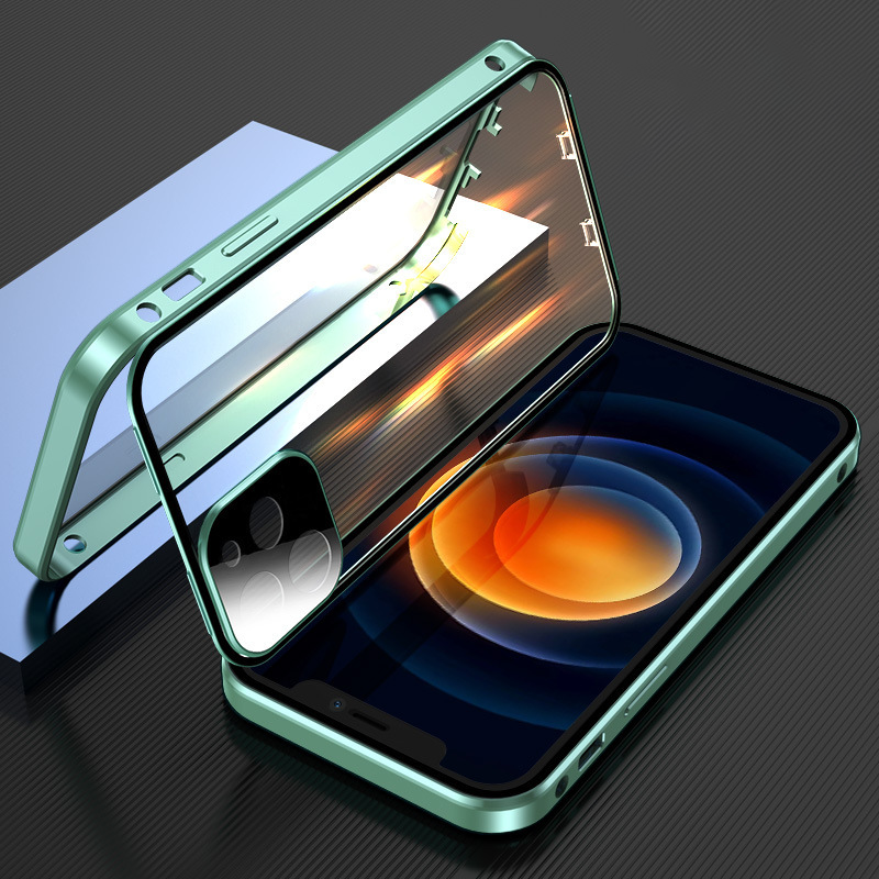 iPhone-hoesje met dubbelzijdige gesp