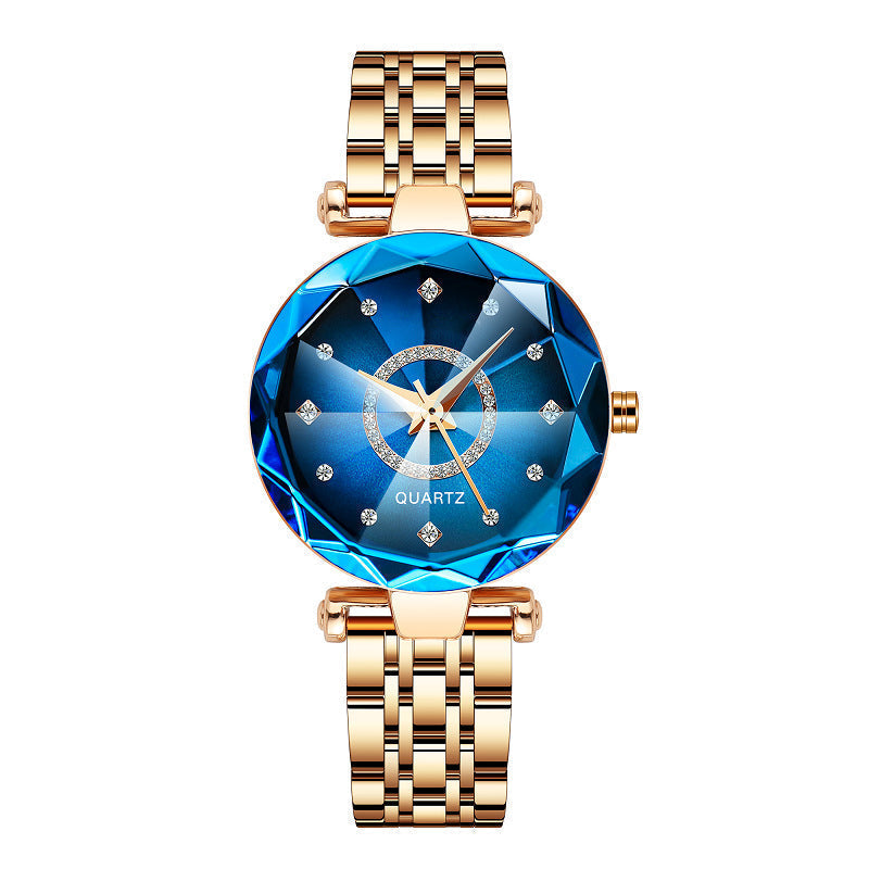 Waterdicht horloge met sterrenhemel voor dames