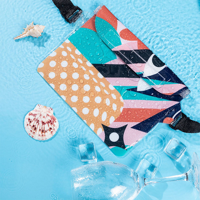 Trifold schoudertas met touchscreen