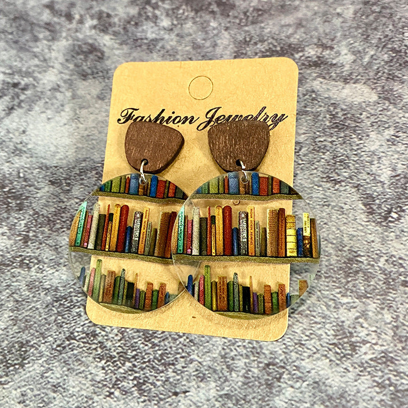 Boek oorbellen / oorbellen voor boeken liefhebbers