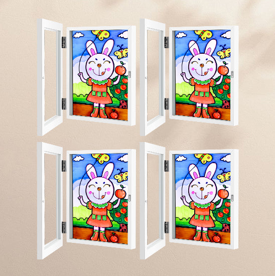 Kinderkunstprojecten 10x12,5 kinderkunstlijsten