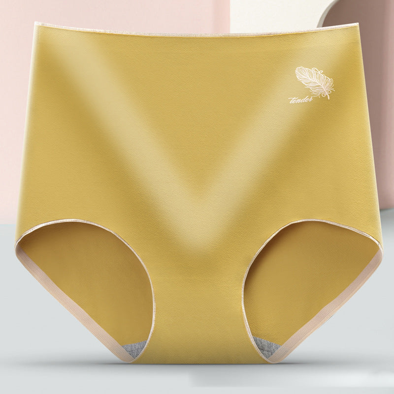 Ademende driehoekige short met hoge taille