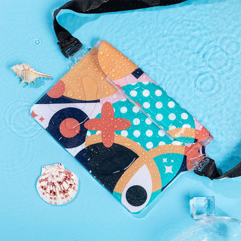 Trifold schoudertas met touchscreen