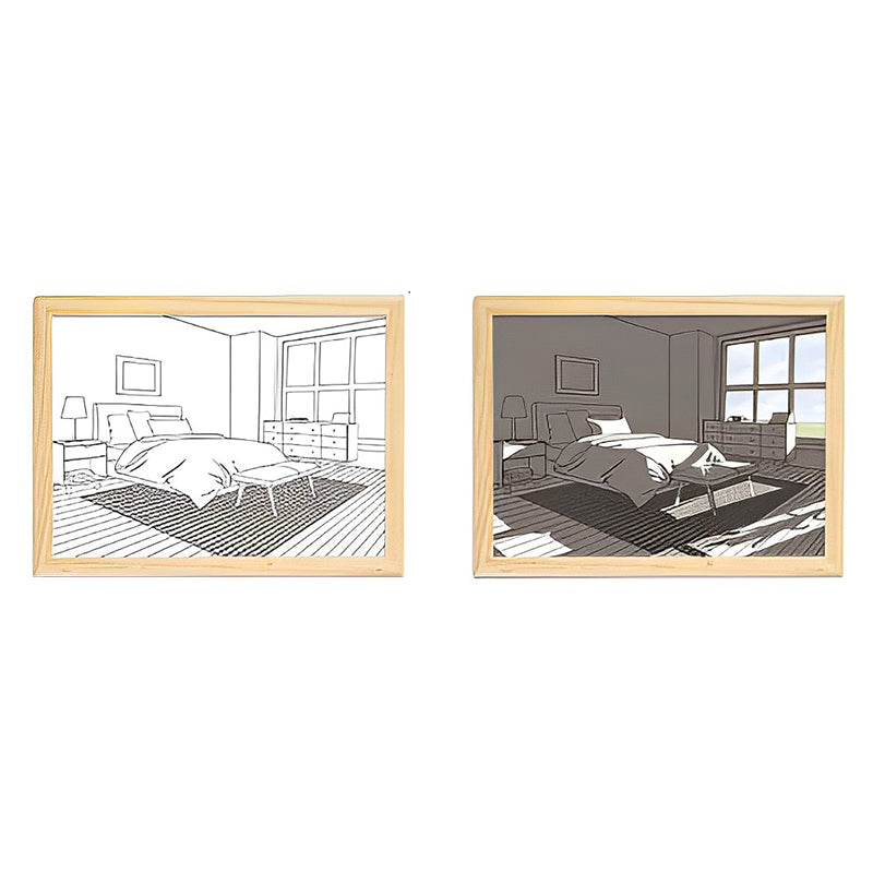 Verlichting Schilderij Decoratie
