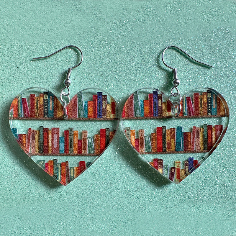 Boek oorbellen / oorbellen voor boeken liefhebbers