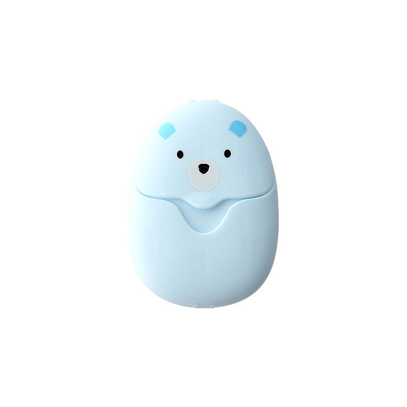 Draagbaar oplosbaar zeeppapier