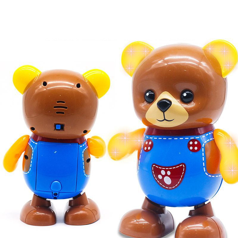 Bliksem- en muzikaal dansend pinguïnspeelgoed