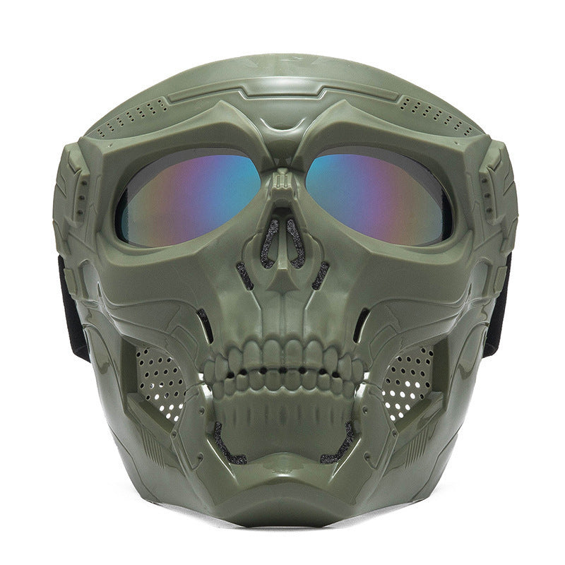 Skull Goggle rijmasker