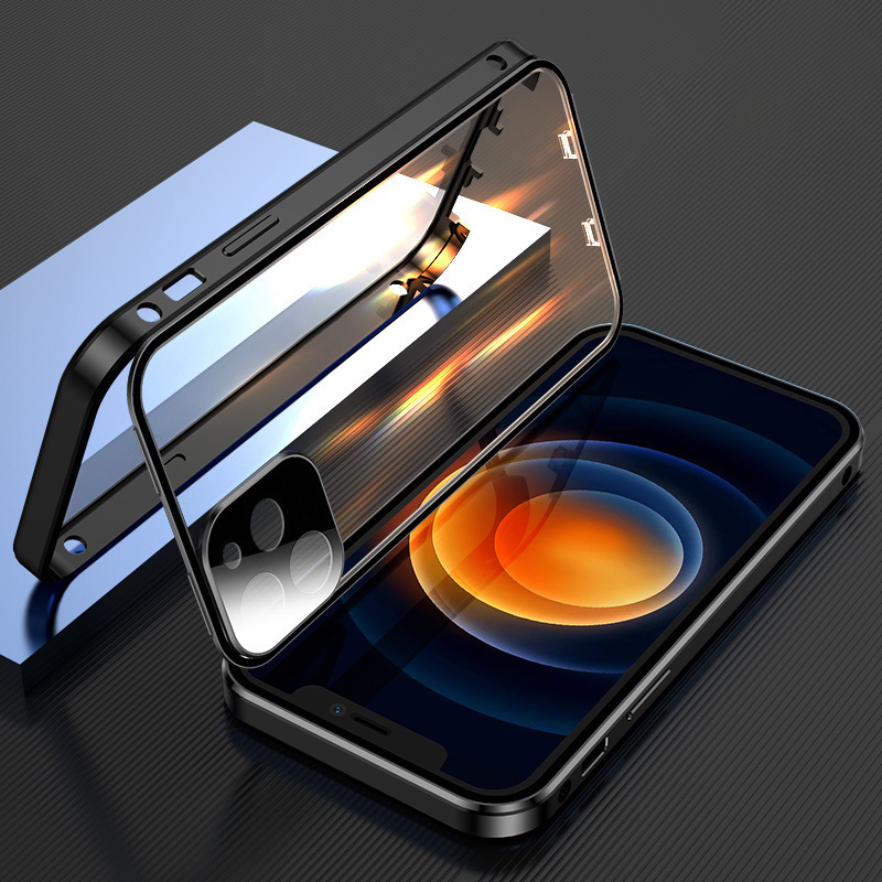 iPhone-hoesje met dubbelzijdige gesp