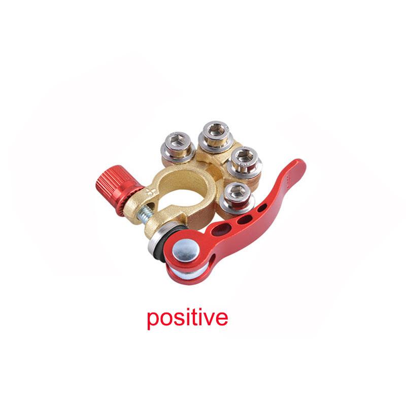 Gereedschapsloze snelontkoppelbare batterijterminal (1 paar)