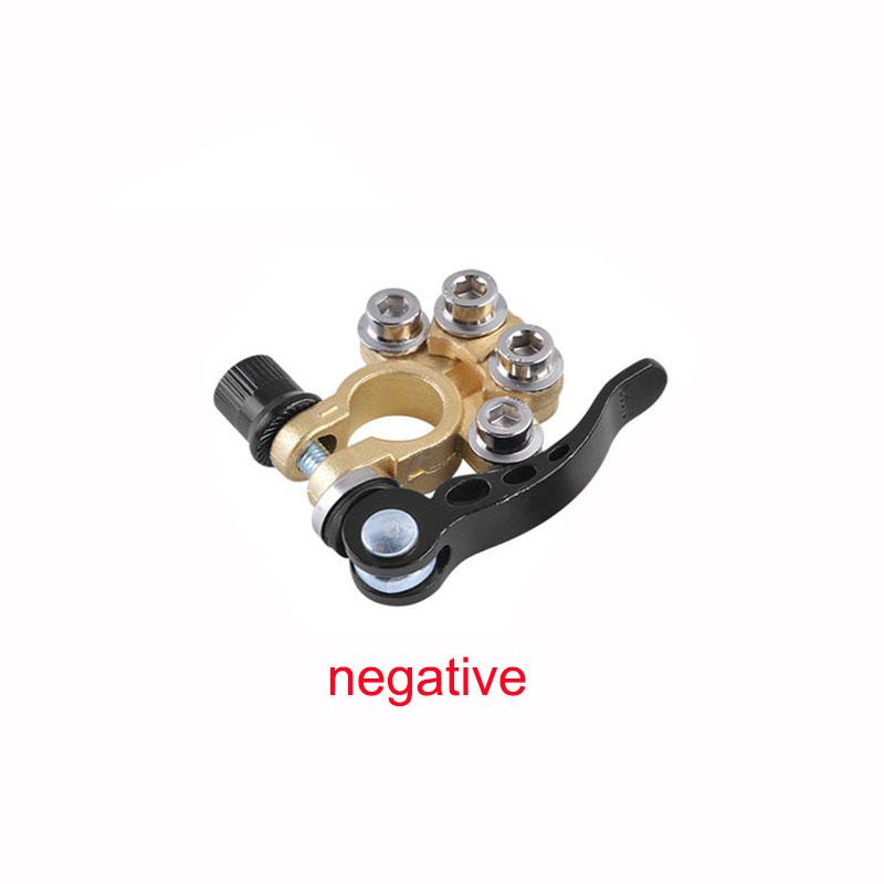 Gereedschapsloze snelontkoppelbare batterijterminal (1 paar)