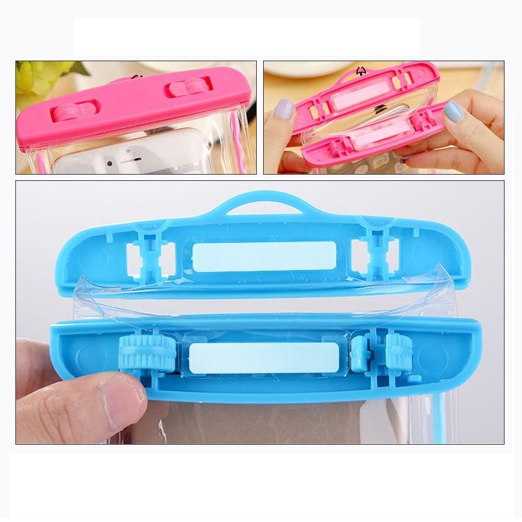 Waterdichte nacht lichtgevende telefoon zakje